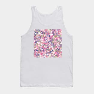 Bright fantastic abstract flowers Tank Top